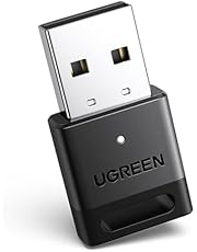 UGREEN Dongle Bluetooth 5.4 Clé Bluetooth USB pour PC Adaptateur USB Bluetooth Faible Latence pour Casque Clavier Souris Manette de Jeu Enceinte Écouteurs Téléphone Plug Play sous Windows 11 10 8.1