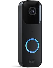 Blink Video Doorbell: tweerichtings-audio, hd-video, bewegingssensor, Chime meldingen via de Blink-app, eenvoudige installatie (zwart) | Blink Abonnement gratis proefperiode