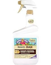 Bonide Captain Jack&#39;s Neem Max, 32 oz Ready-to-Use Spray Cold Pressed Neem Oil, Multi-Purpose Insecticide, Fungicide, Miticide and Nematicide for Organic Gardening