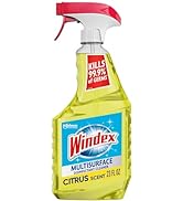 Windex Multisurface Cleaner and Disinfectant Spray, Kills 99.9% of Germs, Viruses and Bacteria, N...