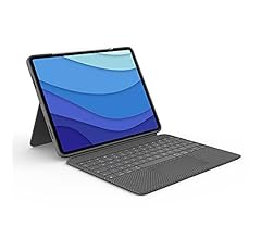 Capa com Teclado Logitech Combo Touch para iPad Pro 12.9" (5ª e 6ª Gerações) com Teclado Retroiluminado Destacável com Supo…