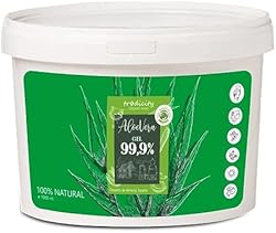 Gel d'Aloe Vera 100% Naturel Soins de la Peau Visage et Corps Cheveux. Extra Hydratant Nourrissant Adoucissant