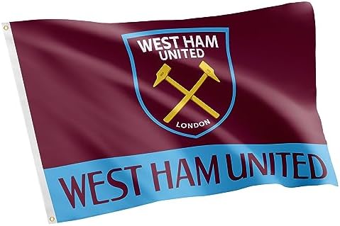 Desert Cactus West Ham United Flag Hammers Football Soccer 100% Polyester Indoor Outdoor 3x5 feet Banner (Flag C)