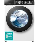 Hisense WF5S1245BW Freestanding 12 KG Front Load Inverter Washing Machine with Auto Dose WiFi Ena...