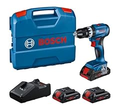 Bosch Professional 18V System taladro percutor a batería GSB 18V-45 (velocidad de giro de 1900 rpm, incl. 3 baterías ProCOR…