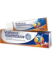 Voltarol Joint &amp; Back Pain Relief 2.32% Gel, for Joint Pain Relief, suitable for Knee Pain &amp; Neck Pain, 50g