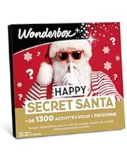 Wonderbox Happy Secret Santa - Coffret Cadeau Idée Cadeau Multi Activités