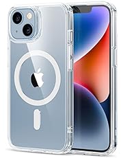 ESR for iPhone 14 Case/iPhone 13 Case, Compatible with MagSafe, Shockproof Military-Grade Protection, Magnetic Phone Case for iPhone 14/13, Classic Hybrid Case (HaloLock), Clear