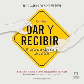 Dar y recibir [Give and Take] Audiobook By Adam Grant cover art