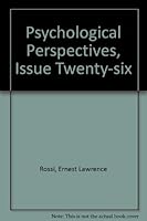 Psychological Perspectives, Issue Twenty-six B0019RW70Y Book Cover