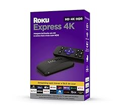 Roku Express 4K | Dispositivo de streaming para TV HD/4K/HDR compatível com Alexa, Siri e Google