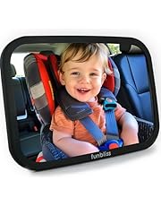 Espejo Retrovisor para Bebé Funbliss - Espejo de Auto para Asiento Trasero, 360° Ajustable, Seguro y Resistente, Visión Clara y Amplia, Ideal para Viajes en Familia