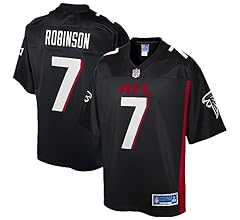 Men's Bijan Robinson Black Atlanta Falcons Replica Jersey