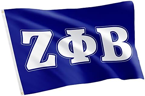 Desert Cactus Zeta Phi Beta Flag letter Fraternity Greek Letter Use as a Banner Large 3x5 feet Sign Decor