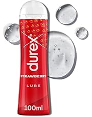 Durex Water Based Lube Strawberry Flavoured Edible gel 100ml