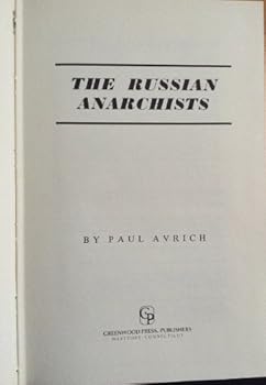 Hardcover The Russian Anarchists Book