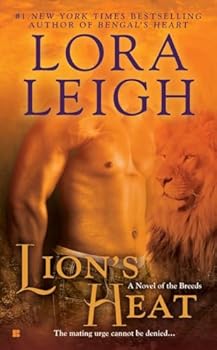 Mass Market Paperback Lion's Heat (A Novel of the Breeds) Book