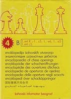 Encyclopedia of Chess Openings B 8672970500 Book Cover