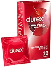 Durex Thin Feel Ultra Thin Condoms 12 pk