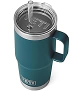 YETI Rambler 25 oz Straw Mug, Vacuum Insulated, Stainless Steel, Agave Teal