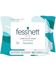 Fess Nett Fess&#39;nett Papier Toilette Humidifié Sensitive 50 Pièces 1 Unité