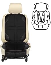 Nutabevr Protector Asiento Coche Niños Compatible Isofix con 2 Bolsillos de Almacenaje, Protectores Impermeables Desde Manchas y Daños, para SUV, Sedan