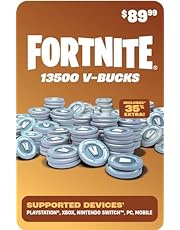 FORTNITE Digital V-Bucks 13500 - PlayStation/Xbox/Nintendo Switch/PC/Mobile [Digital Code]