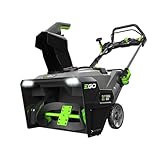 EGO Power+ SNT2102 21-Inch 56-Volt Cordless Snow Blower with Peak Power Two 5.0Ah Batteries and...