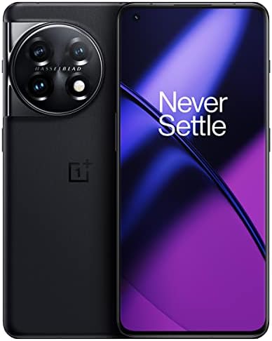 OnePlus 11 5G | 16GB RAM+256GB | Dual-SIM | Titan Black | US Factory Unlocked Android Smartphone | 5000 mAh battery | 80W Fast charging | Hasselblad Camera | 120Hz Fluid Display | 4nm Processor