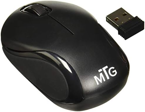 Targus MOUSE SEM FIO WIRELESS 3 BOTÕES 1.600DPI OPTICO ERGONIMICO 2.4 GHZ, PRETO, AMW841LA