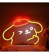 Purin dog Neon Sign for Wall Decor Purin Led Light Room Decor Japanese Neon Light LED Sign for An...