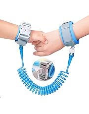 Pulseras Identificativas de Niños,Correa de Seguridad para Niños Antiperdida 2M,Rotación de 360 Grados Pulsera Niños Antiperdida con Cerradura,Ajustable Arnés de Seguridad Bebé al Aire Libre