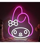 Melody Neon Sign for Wall Decor Melody Led Light Room Decor Japanese Neon Light LED Sign for Anim...