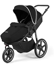 Ickle Bubba Venus Max Jogger - Cochecito para correr, negro/negro