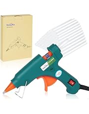 Pistola de Pegamento Caliente, Dweyka 20W Pistola de Pegamento con 75pcs Barras, Juego de Pistola de Silicona Para la Escuela Arte de Bricolaje Calentamiento Rápido para Pasatiempos