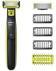 Philips OneBlade Recortadora y Afeitadora Eléctrica Face &amp; Body 3 peines guía, 2 peines para cuerpo, QP2824/10