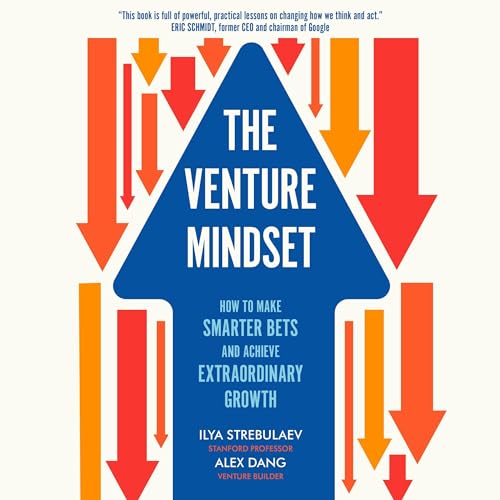 The Venture Mindset Audiolivro Por Ilya Strebulaev, Alex Dang capa