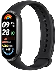 Xiaomi Smart Band 9 Health &amp; Fitness Tracker, 60Hz Refresh Rate 1.62&#34; AMOLED Display, 21-Day Battery Life, 150+ Sports Modes, Blood Oxygen, Heart Rate,Sleep &amp; Stress Monitoring, 15.8g