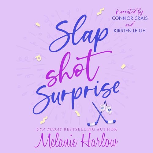 Slap Shot Surprise Audiolibro Por Melanie Harlow arte de portada