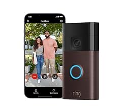 New Ring Battery Video Doorbell | DIY Wireless Video Doorbell Camera with Head-To-Toe View, HD Video | Easy to install (5 m…