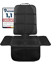 LIONSTRONG - Protector Seguro para Asiento Infantil - Protege tu Coche - Fundas para sillas de Coche - ISOFIX (Negro)