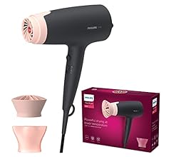 Philips Seche-cheveux Series 3000-2100W - 6 Combinaisons Vitesse/T - Fonction Ionique - ThermoProtect (modèle BHD350/10)