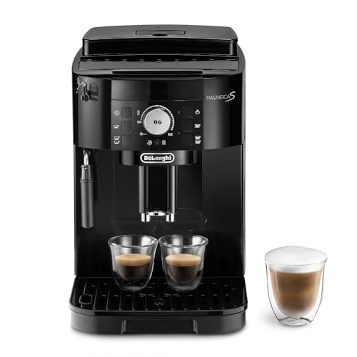 De'Longhi Magnifica S ECAM11.112.B, Volautomatische Espressomachine, Traditioneel Stoompijpje, Geïntegreerde Bonenmaler, 2 On