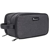 Modoker Men Toiletry Bag, Travel Toiletries Dopp Kit Water-resistant Shaving Bag for Accessories ...