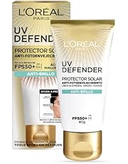 L&#39;Oréal Paris Protector Solar Diario FPS50+ UV Defender Anti-Brillo, 40ml