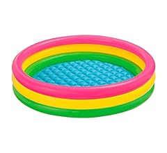 Piscina Por Do Sol Intex Rosa/amarelo/verde 131 L