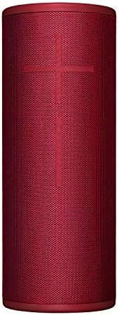 Ultimate Ears Megaboom 3 Portable Wireless Bluetooth Speaker (Powerful Sound + Thundering Bass, Bluetooth, Magic Button, Waterproof, Battery 20 Hours) - Sunset Red