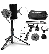 Lume Cube Mobile Creator Kit 2.0 - Portable Cordless Light with Adjustable Tripod Stand, Phone Ho...