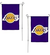 Los Angeles Lakers LA Garden Flags Team NBA National Basketball Association Banner 100% Polyester...