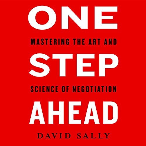 One Step Ahead Audiolivro Por David Sally capa